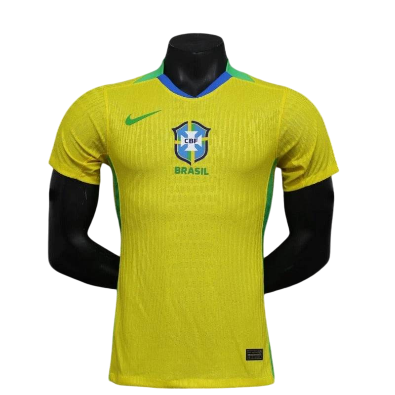 Player Version Brazil 2025 Home Authentic Jersey - ZHÓRN