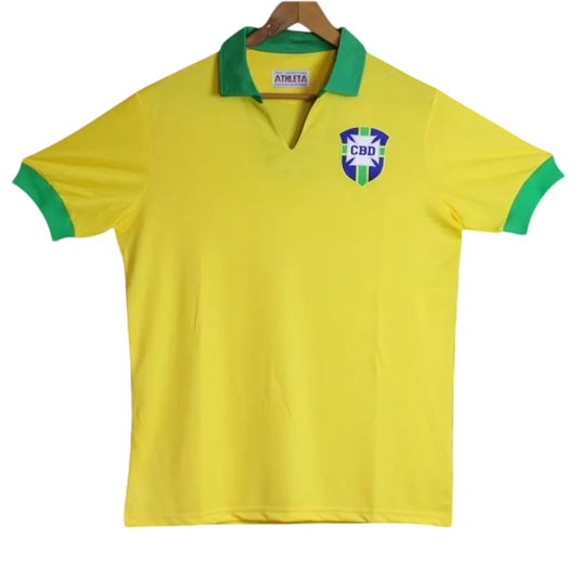 Brazil 1958 World Cup Home Retro Jersey