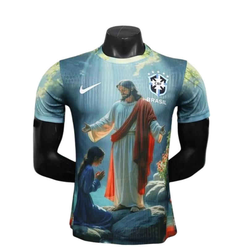 Player Version Brazil 2025 Special Authentic Jersey Christ - ZHÓRN