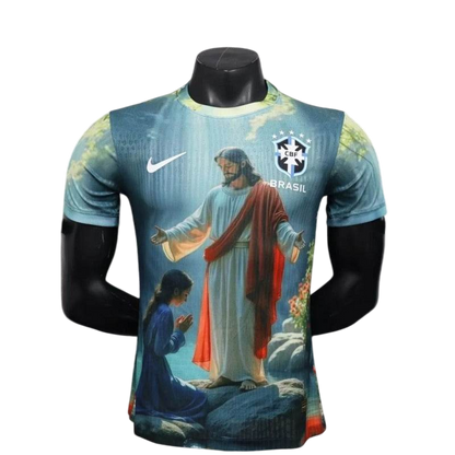 Player Version Brazil 2025 Special Authentic Jersey Christ - ZHÓRN