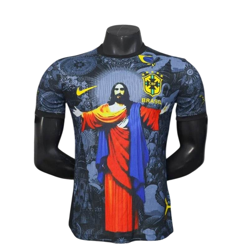 Player Version Brazil 2025 Special Authentic Jersey Christ - ZHÓRN