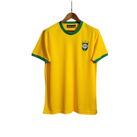 Brazil 1974 World Cup Home Retro Jersey