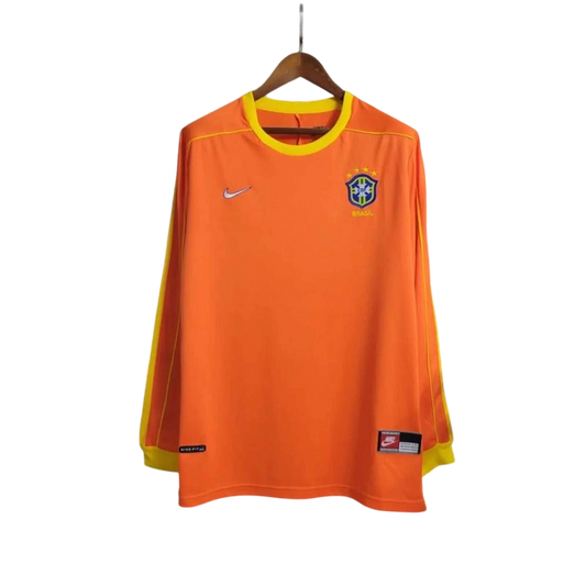 Brazil 1998/2000 Goalkeeper Retro Long Sleeve Jersey
