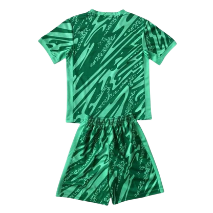 Kids Brazil 2024 Goalkeeper Jersey and Short Kit - ZHÓRN