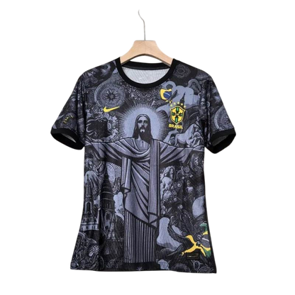 2024-25 Brazil Special Black Soccer Jersey - ZHÓRN