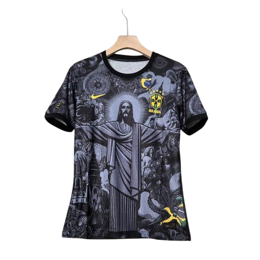 2024-25 Brazil Special Black Soccer Jersey - ZHÓRN