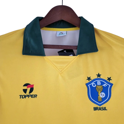 Brazil 1988/1991 Home Retro Jersey