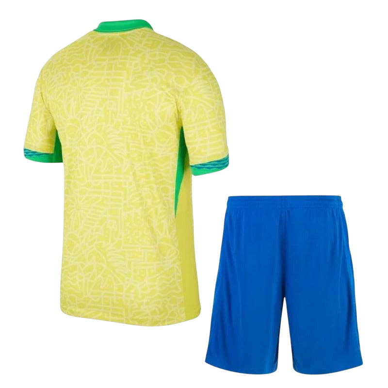 Brazil 2024 Copa Home Jersey and Short Kit - ZHÓRN
