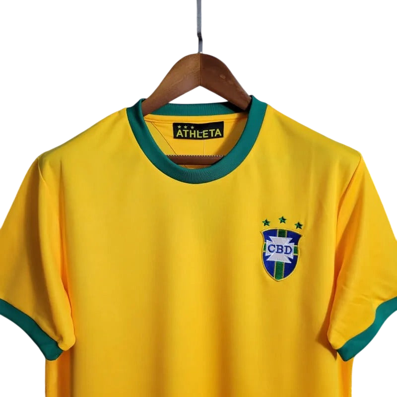 Brazil 1974 World Cup Home Retro Jersey