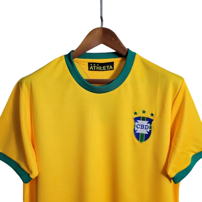 Brazil 1974 World Cup Home Retro Jersey