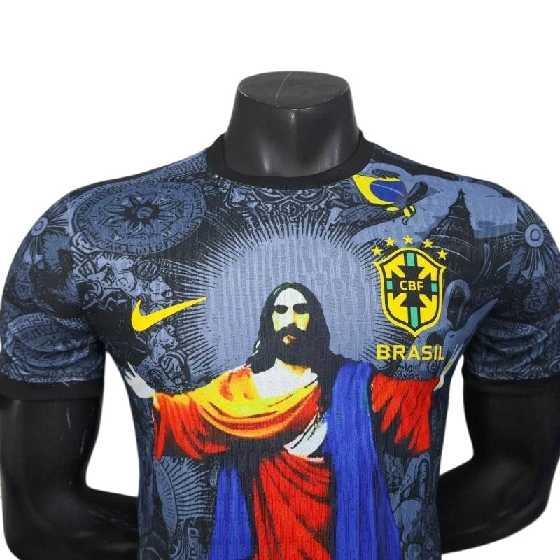 Player Version Brazil 2025 Special Authentic Jersey Christ - ZHÓRN