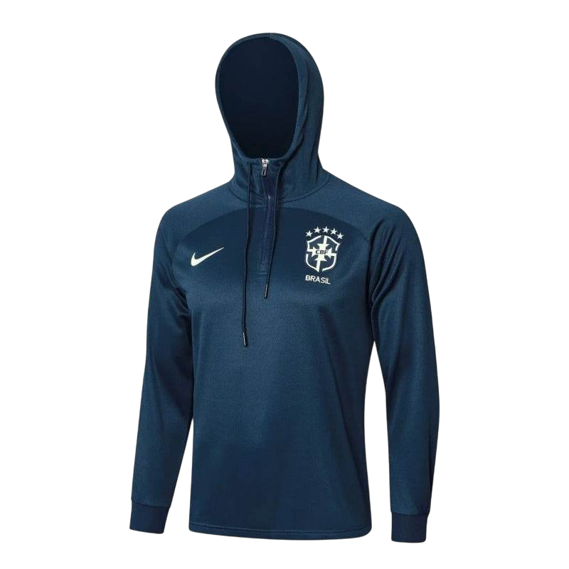 Brazil 23/24 Half-Zip Hoodie and Pants Set F538 - ZHÓRN