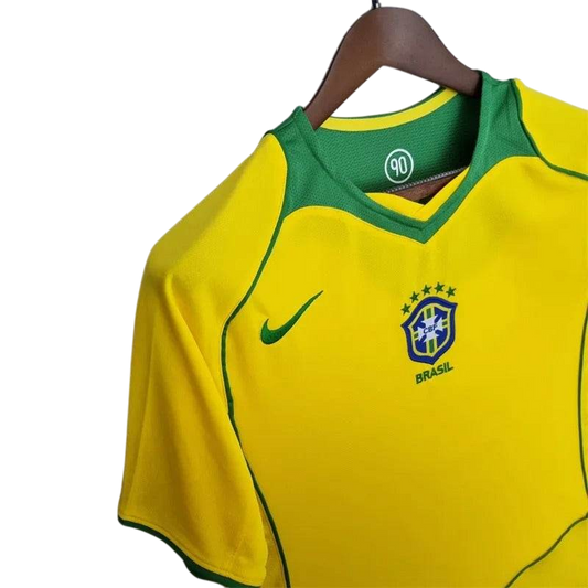 Brazil 2004/2006 Home Retro Jersey - ZHÓRN
