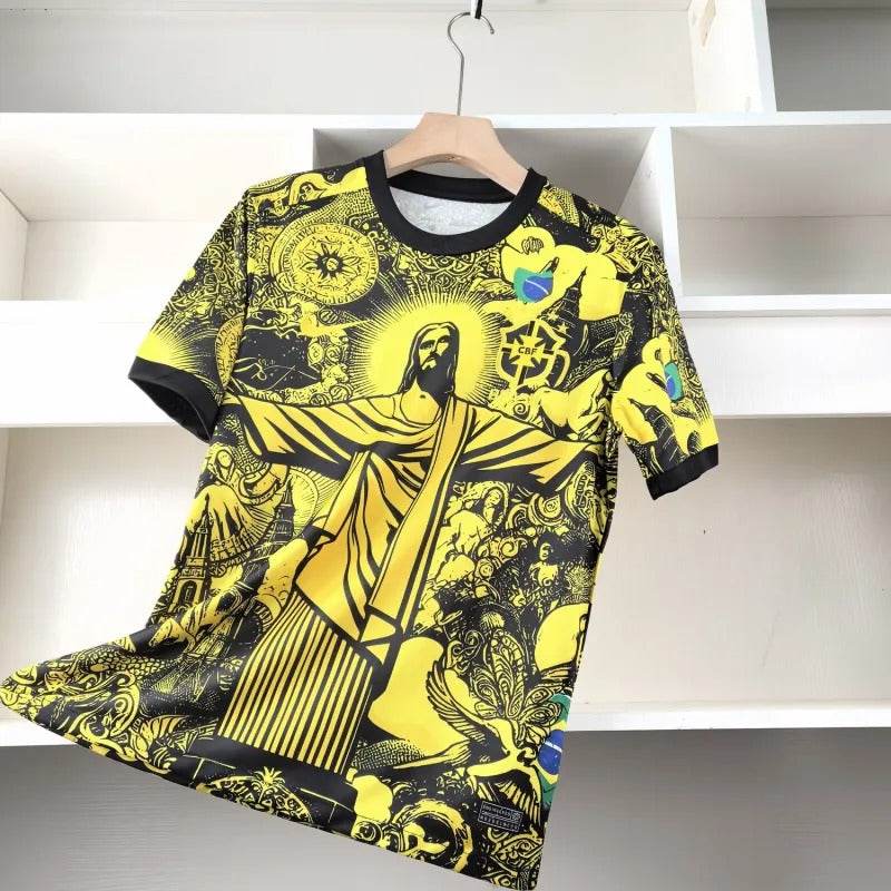 2024-25 Brazil Special Black Soccer Jersey - ZHÓRN