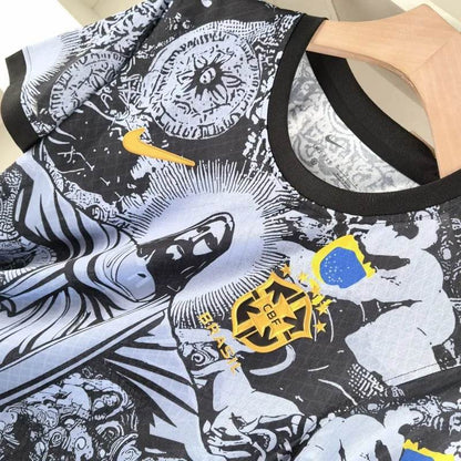 2024-25 Brazil Special Black Soccer Jersey - ZHÓRN