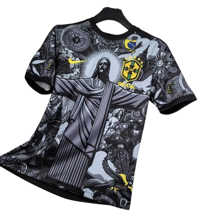 2024-25 Brazil Special Black Soccer Jersey - ZHÓRN