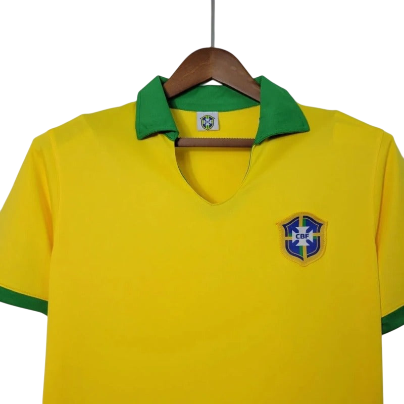 Brazil 1957 Home Retro Jersey