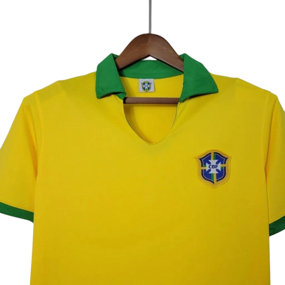 Brazil 1957 Home Retro Jersey