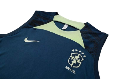 Brazil 23/24 Sleeveless Jersey and Shorts Set D887 - ZHÓRN