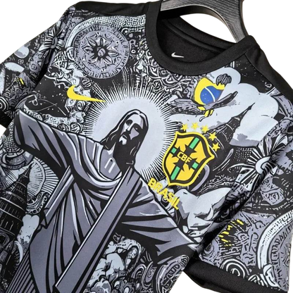 2024-25 Brazil Special Black Soccer Jersey - ZHÓRN