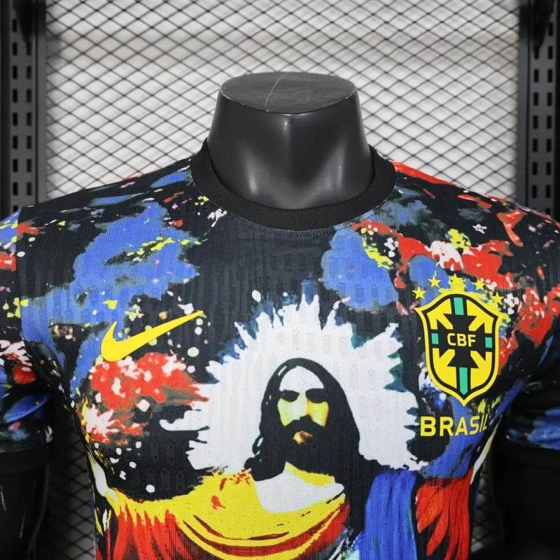 Player Version Brazil 2025 Special Authentic Jersey Christ - ZHÓRN
