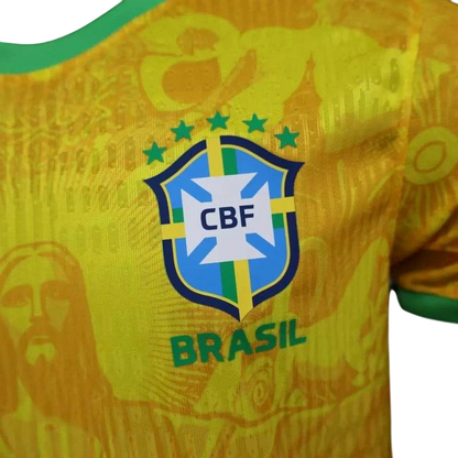 Thai Version Brazil 2024 Special Jersey Christ Redeemer - ZHÓRN