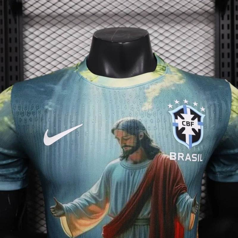 Player Version Brazil 2025 Special Authentic Jersey Christ - ZHÓRN