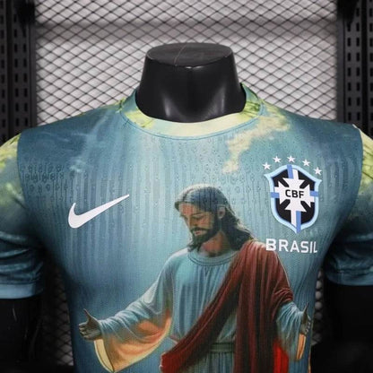 Player Version Brazil 2025 Special Authentic Jersey Christ - ZHÓRN