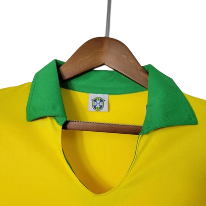 Brazil 1957 Home Retro Jersey