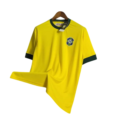 Brazil 1970 World Cup Home Retro Jersey