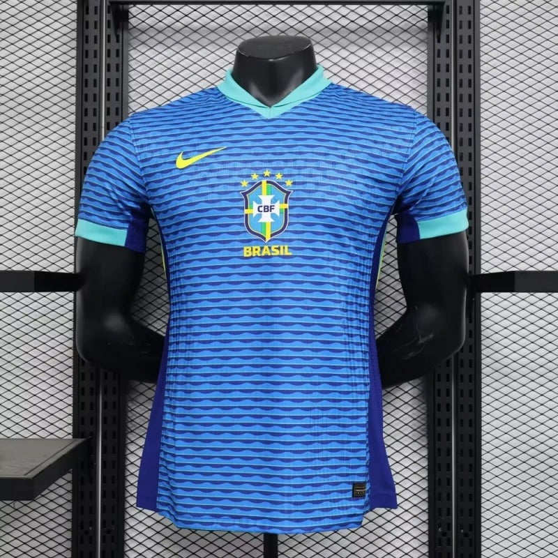 Player Version Brazil 2024 Copa Away Authentic Jersey