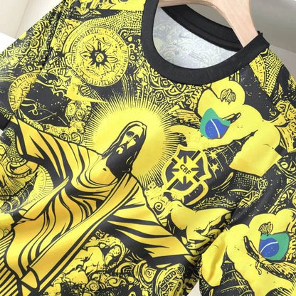 2024-25 Brazil Special Black Soccer Jersey - ZHÓRN