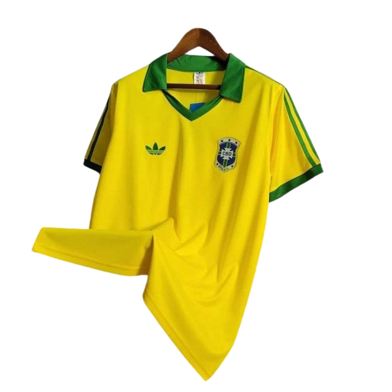 Brazil 1977/1978 Home Retro Jersey - ZHÓRN