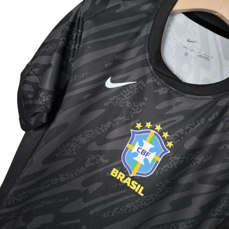 2024-25 Brazil Special Black Soccer Jersey - ZHÓRN