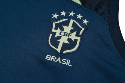 Brazil 23/24 Sleeveless Jersey and Shorts Set D887 - ZHÓRN