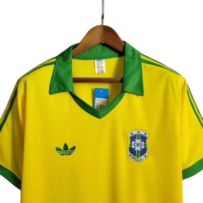 Brazil 1977/1978 Home Retro Jersey - ZHÓRN