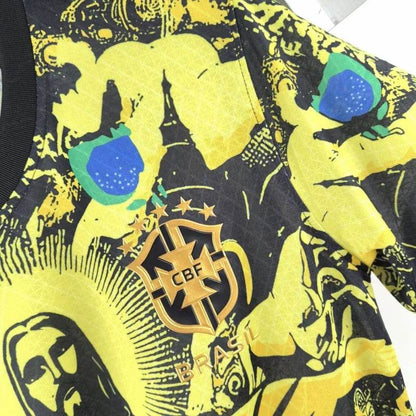 2024-25 Brazil Special Black Soccer Jersey - ZHÓRN