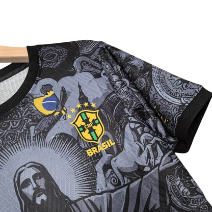 2024-25 Brazil Special Black Soccer Jersey - ZHÓRN