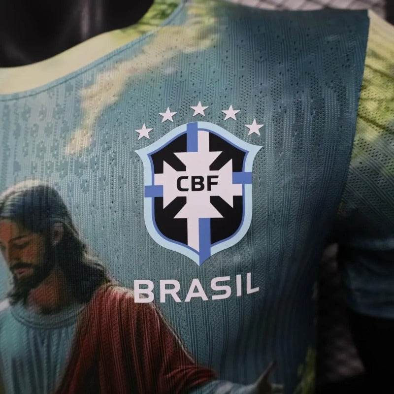 Player Version Brazil 2025 Special Authentic Jersey Christ - ZHÓRN