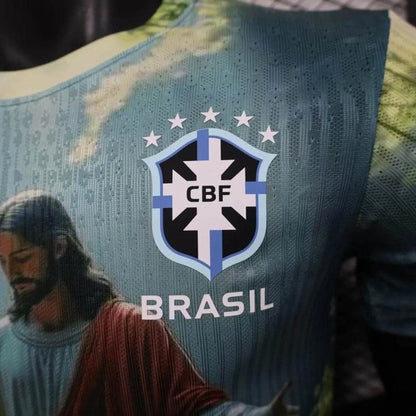 Player Version Brazil 2025 Special Authentic Jersey Christ - ZHÓRN