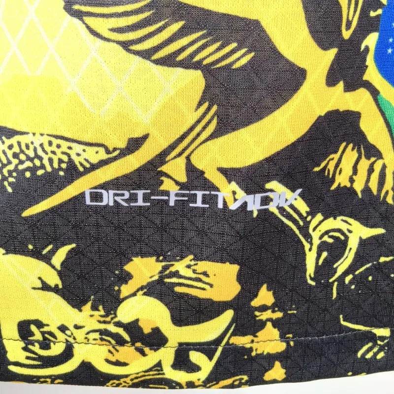 2024-25 Brazil Special Black Soccer Jersey - ZHÓRN