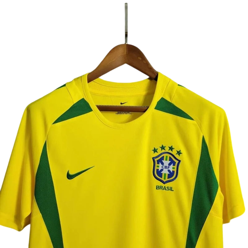Brazil 2002/2004 Home Retro Jersey