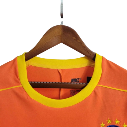 Brazil 1998/2000 Goalkeeper Retro Long Sleeve Jersey