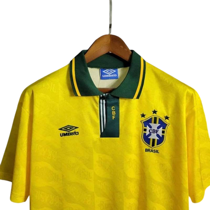 Brazil 1991/1993 Home Retro Jersey - ZHÓRN