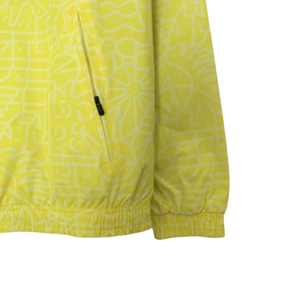 Brazil 23/24 Windbreaker Jacket - Reversible (Yellow and Blue) - ZHÓRN