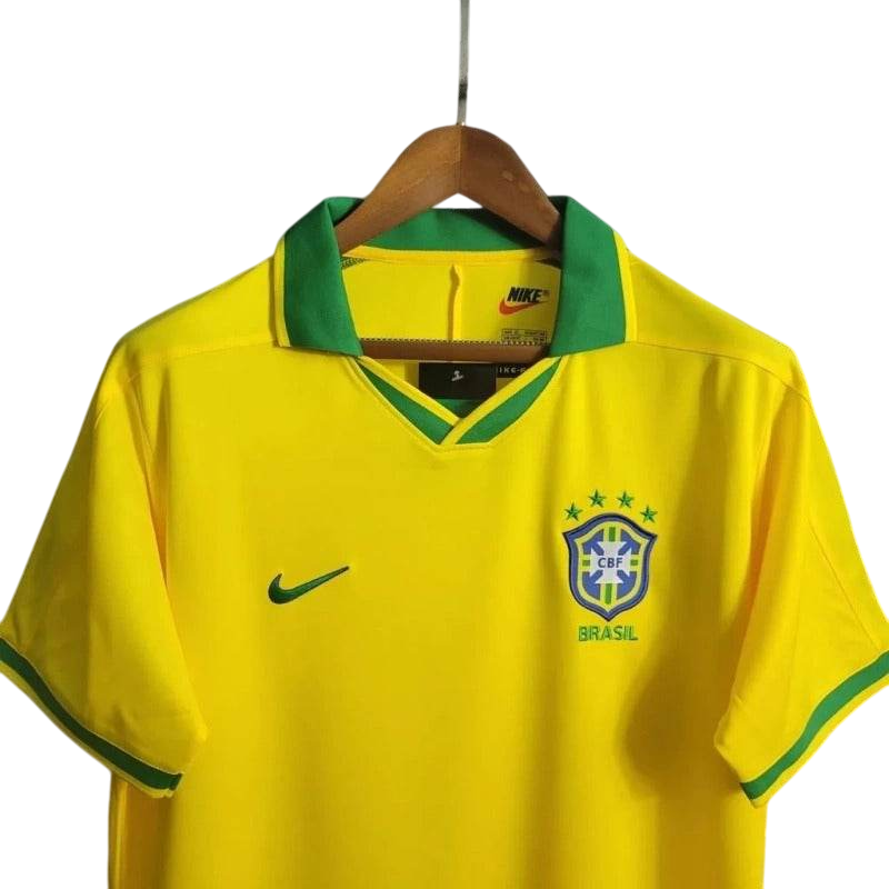 Brazil 1997/1998 Home Retro Jersey - ZHÓRN